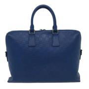 Louis Vuitton Vintage Pre-owned Laeder louis-vuitton-vskor Blue, Dam