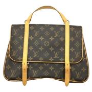 Louis Vuitton Vintage Pre-owned Canvas louis-vuitton-vskor Brown, Dam