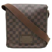 Louis Vuitton Vintage Pre-owned Canvas louis-vuitton-vskor Brown, Dam