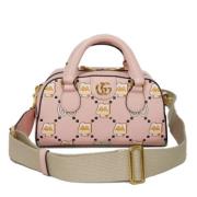 Gucci Vintage Pre-owned Laeder gucci-vskor Pink, Dam