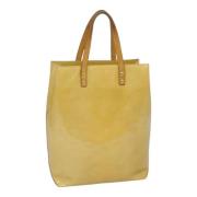 Louis Vuitton Vintage Pre-owned Laeder handvskor Beige, Dam