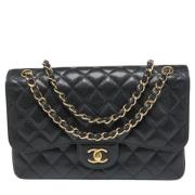 Chanel Vintage Pre-owned Laeder chanel-vskor Black, Dam