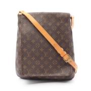 Louis Vuitton Vintage Pre-owned Canvas louis-vuitton-vskor Brown, Dam