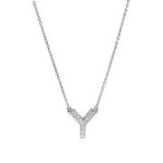 Tiffany & Co. Pre-owned Pre-owned Metall halsband Gray, Dam