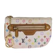 Louis Vuitton Vintage Pre-owned Canvas louis-vuitton-vskor White, Dam