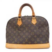 Louis Vuitton Vintage Pre-owned Tyg handvskor Brown, Dam