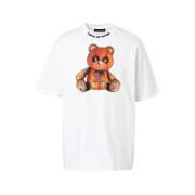 Vision OF Super Burning Panda Vit T-shirt White, Herr