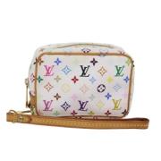 Louis Vuitton Vintage Pre-owned Canvas louis-vuitton-vskor White, Dam