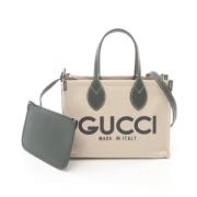 Gucci Vintage Pre-owned Laeder gucci-vskor Beige, Dam