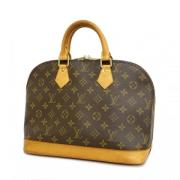 Louis Vuitton Vintage Pre-owned Tyg handvskor Brown, Dam