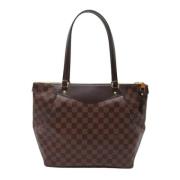 Louis Vuitton Vintage Pre-owned Canvas louis-vuitton-vskor Brown, Dam