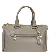 Prada Vintage Pre-owned Laeder prada-vskor Gray, Dam