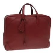 Hermès Vintage Pre-owned Laeder resvskor Red, Dam