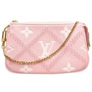 Louis Vuitton Vintage Pre-owned Laeder louis-vuitton-vskor Pink, Dam