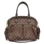 Louis Vuitton Vintage Pre-owned Canvas louis-vuitton-vskor Brown, Dam