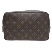 Louis Vuitton Vintage Pre-owned Canvas louis-vuitton-vskor Brown, Dam