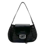 Fendi Vintage Pre-owned Canvas fendi-vskor Black, Dam