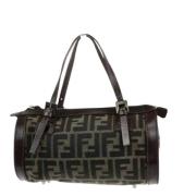 Fendi Vintage Pre-owned Canvas fendi-vskor Brown, Dam