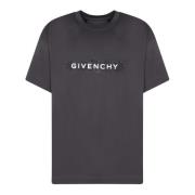 Givenchy Svarta T-shirts & Polos Aw24 Black, Herr