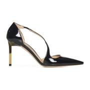 Tom Ford Svarta Slip-On Stilettohälar Black, Dam