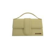 Jacquemus Pre-owned Pre-owned Laeder handvskor Beige, Dam