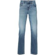 7 For All Mankind Ljusblå Slim Fit Denim Jeans Blue, Herr