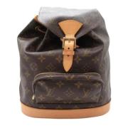 Louis Vuitton Vintage Pre-owned Canvas louis-vuitton-vskor Brown, Dam