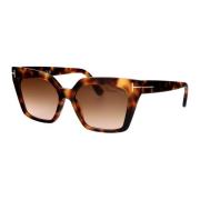 Tom Ford Stiliga solglasögon Ft1030/S Brown, Dam