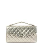 Chanel Vintage Pre-owned Tyg chanel-vskor Gray, Dam