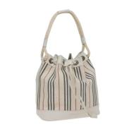 Burberry Vintage Pre-owned Laeder axelremsvskor White, Dam