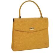 Louis Vuitton Vintage Pre-owned Laeder louis-vuitton-vskor Yellow, Dam