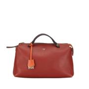 Fendi Vintage Pre-owned Laeder fendi-vskor Red, Dam