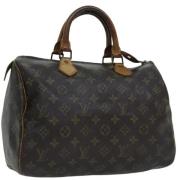 Louis Vuitton Vintage Pre-owned Canvas louis-vuitton-vskor Brown, Dam