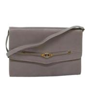 Gucci Vintage Pre-owned Laeder gucci-vskor Gray, Dam