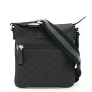 Gucci Vintage Pre-owned Nylon gucci-vskor Black, Herr