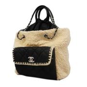 Chanel Vintage Pre-owned Ylle chanel-vskor Beige, Dam