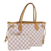 Louis Vuitton Vintage Pre-owned Canvas louis-vuitton-vskor Beige, Dam