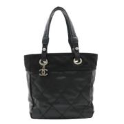 Chanel Vintage Pre-owned Laeder chanel-vskor Black, Dam