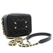 Chanel Vintage Pre-owned Laeder chanel-vskor Black, Dam