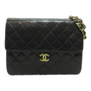 Chanel Vintage Pre-owned Laeder chanel-vskor Black, Dam