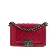 Chanel Vintage Pre-owned Laeder chanel-vskor Pink, Dam