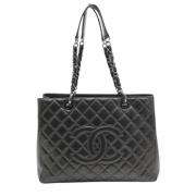 Chanel Vintage Pre-owned Laeder chanel-vskor Gray, Dam