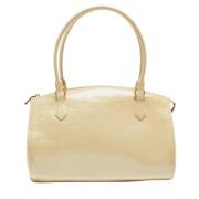 Louis Vuitton Vintage Pre-owned Laeder louis-vuitton-vskor Beige, Dam