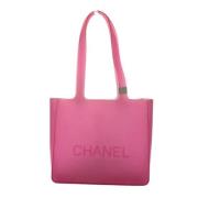 Chanel Vintage Pre-owned Plast chanel-vskor Pink, Dam