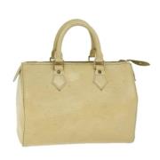 Louis Vuitton Vintage Pre-owned Laeder louis-vuitton-vskor Beige, Dam