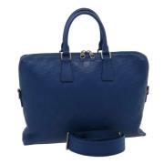 Louis Vuitton Vintage Pre-owned Laeder louis-vuitton-vskor Blue, Dam