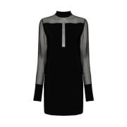 Genny Svart Elegant Klänning Black, Dam