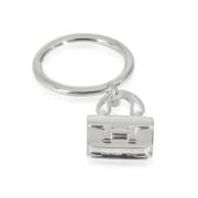 Hermès Vintage Pre-owned Silver ringar Gray, Dam