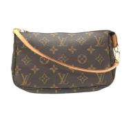 Louis Vuitton Vintage Pre-owned Canvas louis-vuitton-vskor Brown, Dam