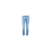 YES ZEE Ljusblå Slim Fit Denim Jeans Blue, Herr